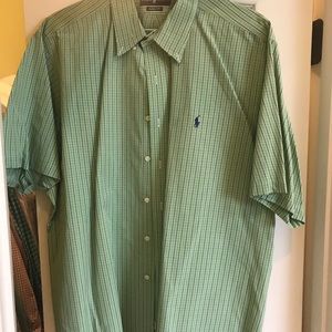 Mens Ralph Lauren Polo button down shirt size XXL